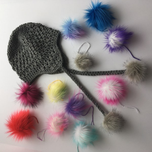 Tiny Tufts Luxury Faux Fur Pom Poms