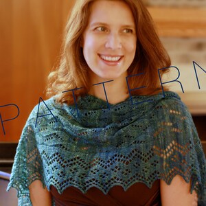 Grazioso Wrap (pdf knitting pattern)
