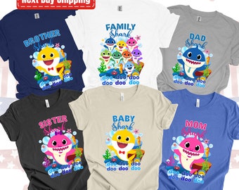 Cute Brother Shark T-Shirt - Doo Doo Doo Tee For Brother Cute Brother Shark T-Shirt - Doo Doo Doo Tee For Brother