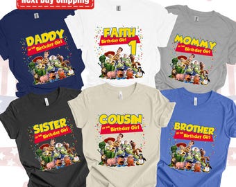 Toy Story Birthday Shirt: Custom Birthday Gift for Kids