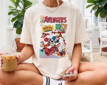 Mickey Mouse Avengers Comic Book Shirt: WDW Superhero Tee