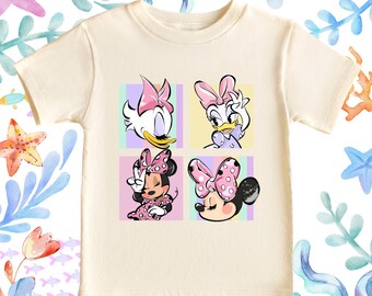 Minnie Mouse & Daisy Duck Besties Shirt - Disneyworld Collage