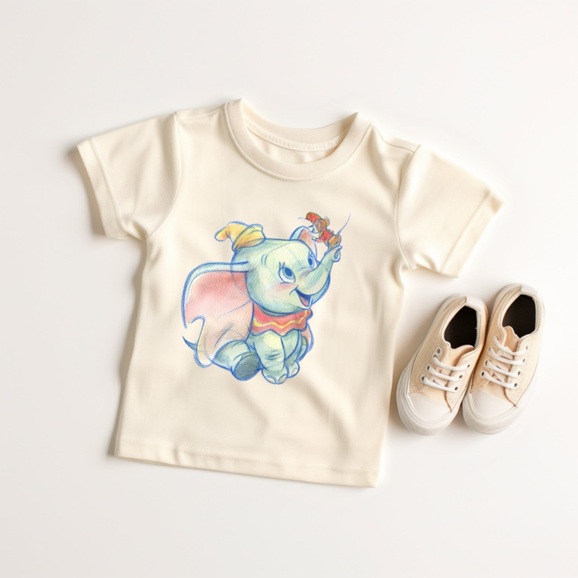Disney Dumbo Shirt Dumbo Baby Elephant Kids Shirt Dumbo Watercolor Shirt Disney Kid Shirt Etsy