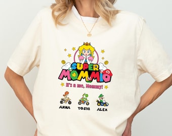Camiseta personalizada Super Mommio: Camiseta familiar a juego