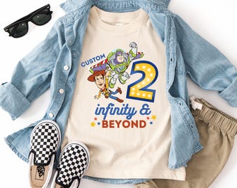 Custom Toy Story 2nd Birthday Shirt: Buzz Lightyear Tee