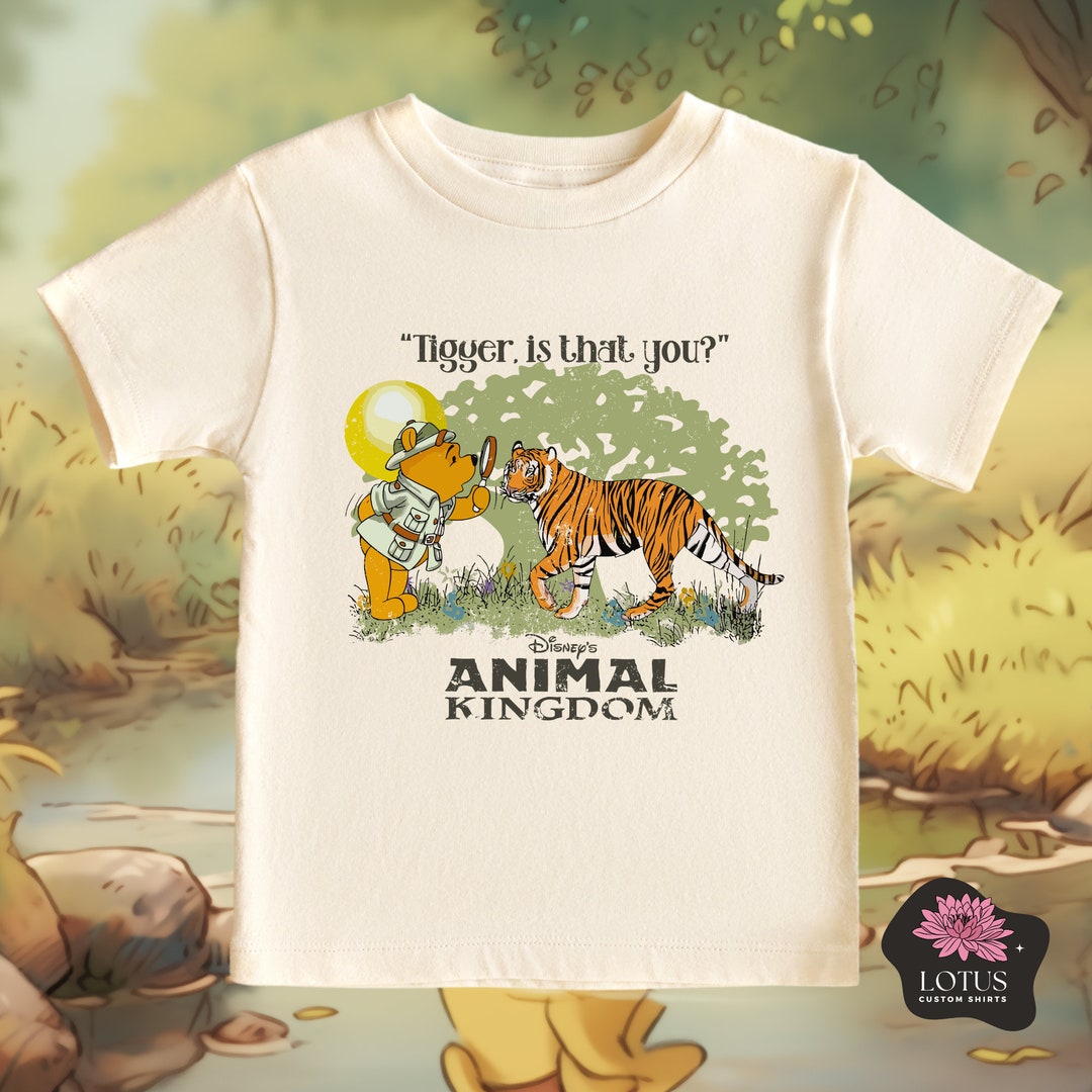 Tigger is That You Disney Animal Kingdom T-shirt, Vintage Disney