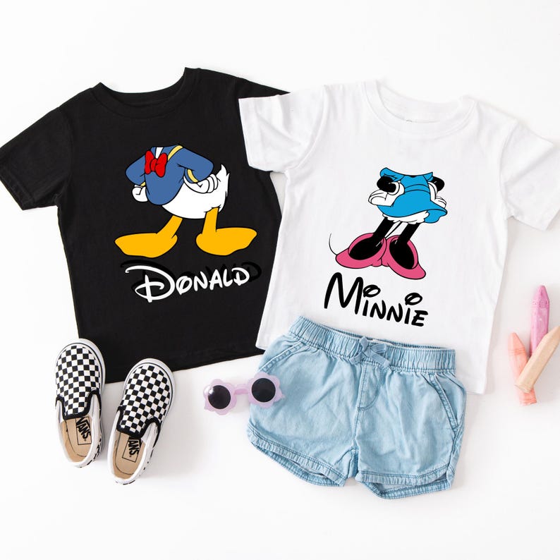 Mickey & Friends Group Costume Shirts, Halloween Cosplay Shirt, Mickey's Not So Scary Party, Halloween Family Trip Tee image 6
