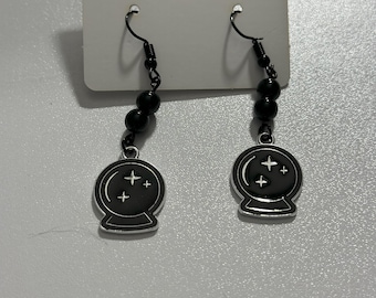 Crystal Ball Earrings