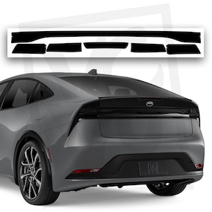 Toyota Prius-set achterlichttint | 2025+ 7-delige verlichtingsset boven achter | Luxe vinyl | Noir, schaduw, subtiel