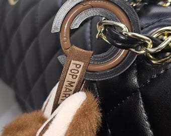 CIRCLE 3d printed Set of 2 [Couple Set] Original Keyring Guards V1 - 33mm keychain protector for Labubu/Popmart accessories - various colors