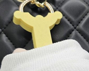 Plush Accessory Keyring Guard V4 |Tag Protector for Collectible Pendant Keychains with 33mm ring