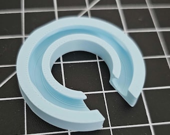 Keyring Guards fits 33mm plush collectible keychains - Set of 4