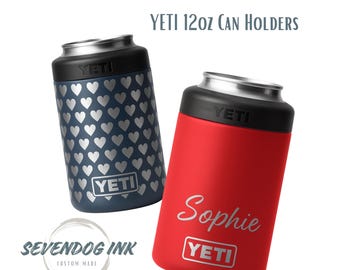 YETI brand Engraved Can Holder 12oz *CUSTOM*