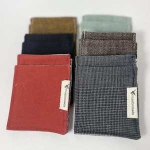 Kleine minimalistische portemonnee, creditcardportemonnee, portemonnee, dunne portemonnee, wasbare portemonnee