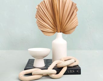 Natural Dried Palm Leaf: Tropical Boho Decor, DIY Floral Arrangements