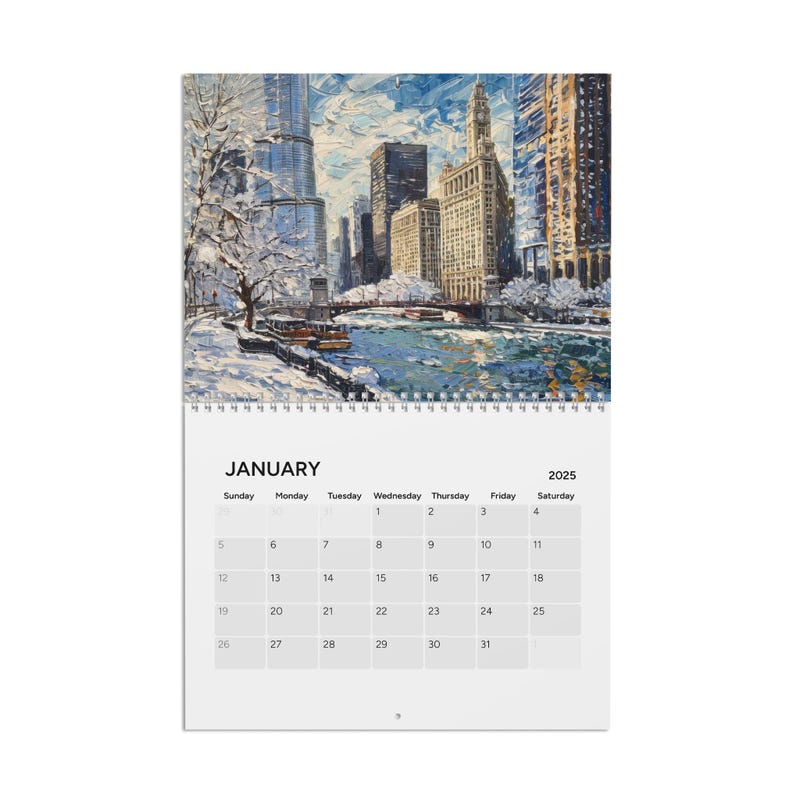 Art Calendar Etsy