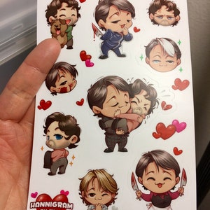 Stickervel - Hannigram-chibi
