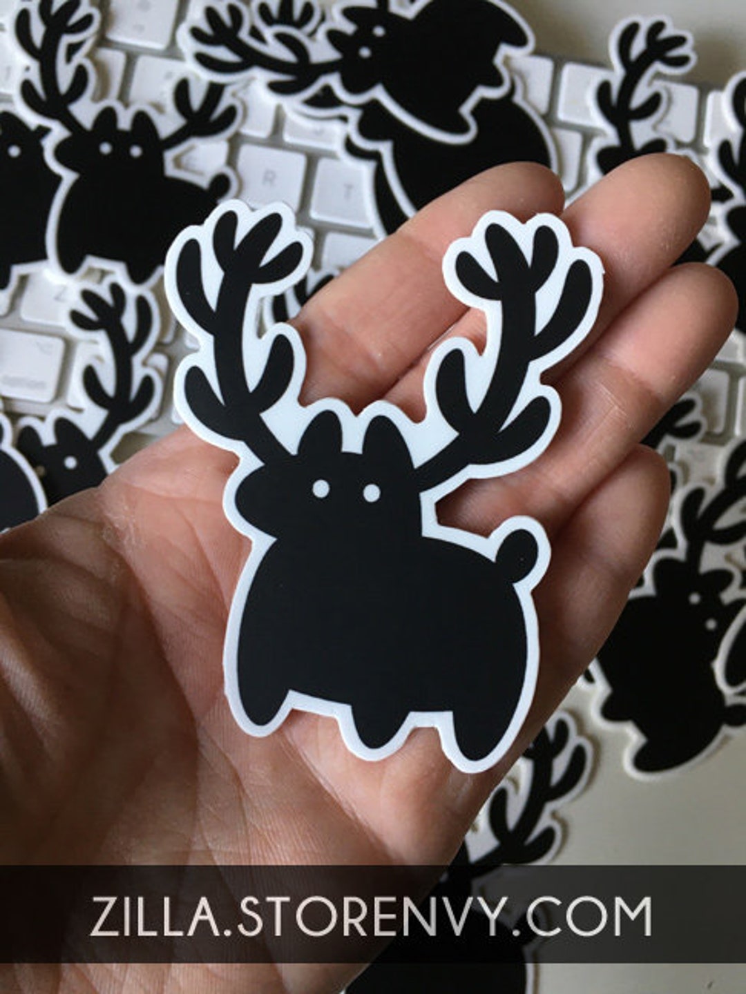 Stagg Sticker Sticker - Sausage the Stag - Etsy