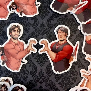 ステッカー - ハニグラム ハート ハンズ デカール セット