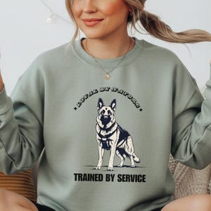 Suéter personalizado para pastor alemán K9 / Regalo para entrenador de perros policía tácticos / Sudadera personalizada para adiestrador de perros de trabajo