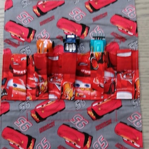 Childs Car Carrier, Holds 5 Cars, Great for Travel! Disney's Cars, Hot Wheels Prints Inspired