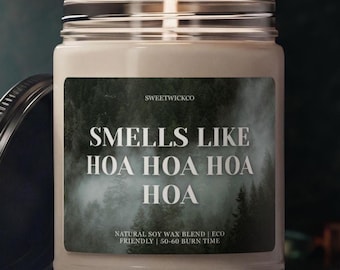 Smells Like Hoa Hoa Hoa Candle, Funny Twilight Movie Gift, Twilight Saga Candle, Team Jacob Team Edward, Forks Washington, Twilight Fan