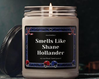 Smells Like Shane Hollander, Heated Rivalry Candle, Shane Hollander Gifts, Shane Hollander Merch Gifts For Her