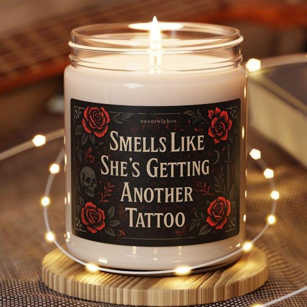 Tattoo Lover Gift, Gifts For Tattoo Lovers, Tattoo Shop Decor, Emo Girl Gift, Tattoo Artist Gifts, Emo Mother's Day Gift