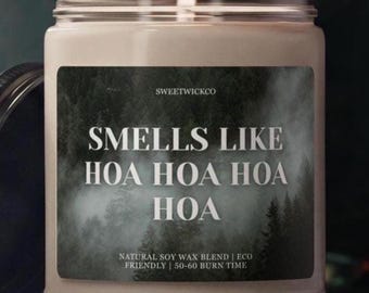 Smells Like Hoa Hoa Hoa Candle, Funny Twilight Movie Gift, Twilight Saga Candle, Team Jacob Team Edward, Forks Washington, Twilight Fan