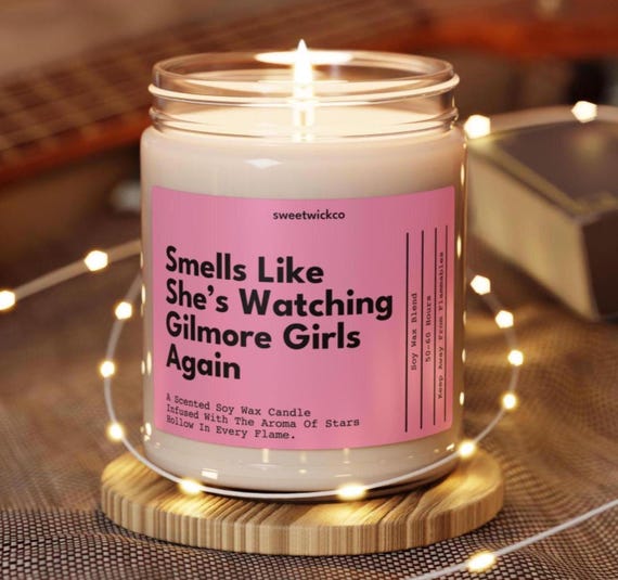 Gilmore Girl Candle, Gilmore Girl Gifts, Fall Gilmore Gifts, Gift Mother Daughter Gift Mom Best Friend Gift Box Lorelai Rory Gift