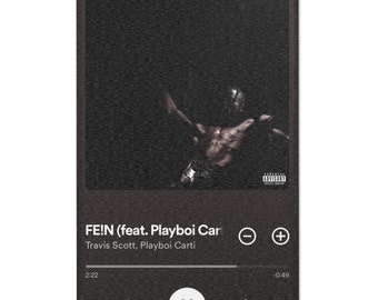 Travis Scott's 'FIEN' Inspired Area Rug | Hip-Hop Home Decor | Soft and Durable | Unique Accent Piece