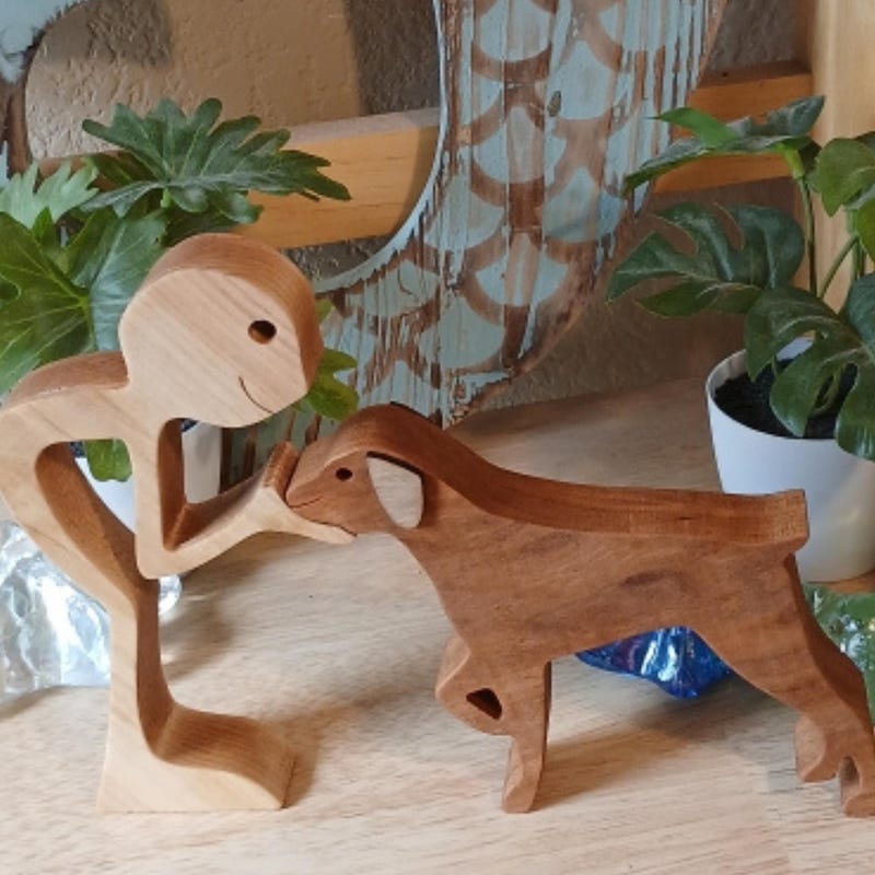 Dogman Figurines - Etsy