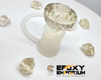 Golden Dust Diamond Straw Topper