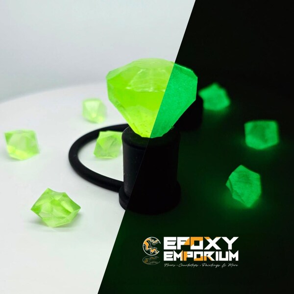 Web Glow Diamond Straw Topper