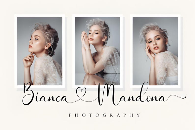 Romantic Script Font Bundle | 25 Wedding Calligraphy Fonts for ...