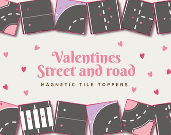 Adesivi magnetici per piastrelle Valentines Road: Gioco di fantasia (Download digitale)