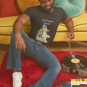 T-shirt souple unisexe Bluey Dad