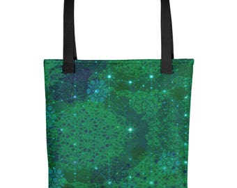 Green Quantum Tote bag