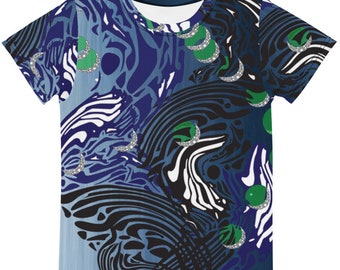 Phases Unisex Kids crew neck t-shirt