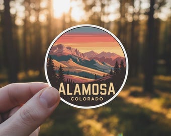 Alamosa Colorado bergsklistermärke