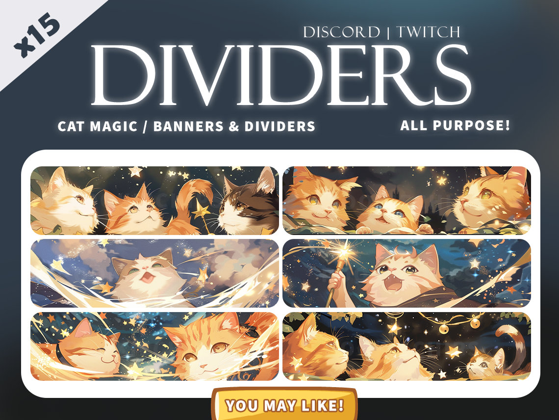 Discord Divider Twitch Panel | Dividers | Twitch | Discord Banners ...