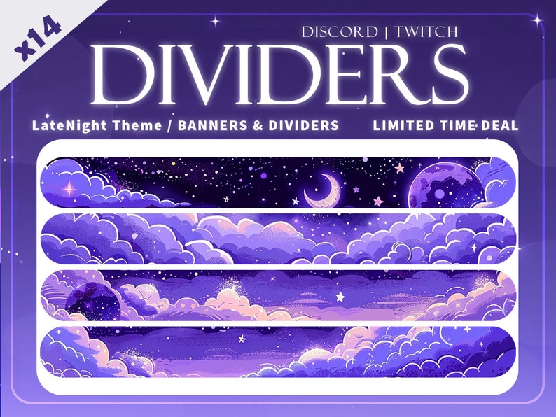 Region Roles Banner Dividers for Discord | Dividers | Aesthetic | Cute | Discord Graphics ...