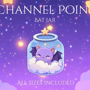 Punkt kanału Bat Coin | Ikona punktu kanału Twitch | Emotki Twitch | Emotki transmisji | Realizacja punktów kanału | Straszny | Czarny | Kawaii | Uroczy zdjęcie 1