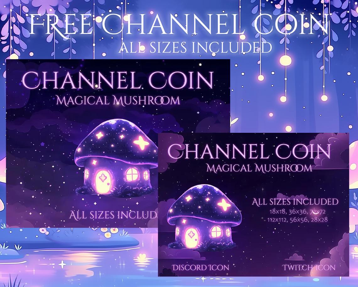 Starry Night Stream Package / Moon / Night / Dark / Cute / Overlay ...