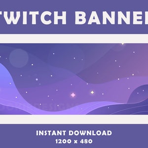 Custom Twitch Banner | Unique Stream Overlay | Aesthetic Graphics for a Captivating Stream Design | Twitch Banner | Twitch Graphics