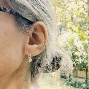 Rainbow Moonstone Earrings image 2