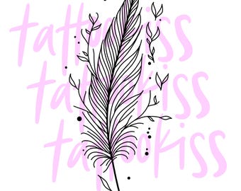 Feather - I Look in People's Windows - TTPD - Tattoo Idea Minimalist Fine Line