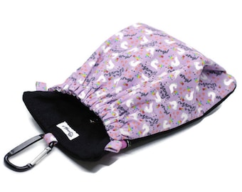 The Pocket 2.0 - Treat and Training Pouch - Tiny Unicorns - Large Size