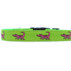 1 Inch Wide Dog Collar with Adjustable Buckle or Martingale in Mr Al