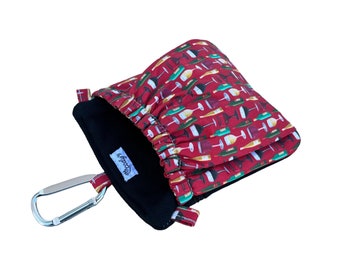 The Pocket 2.0 - Treat and Training Pouch - Wine -Standard Size